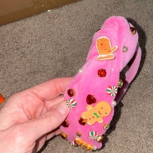 Pink Embellished Headband